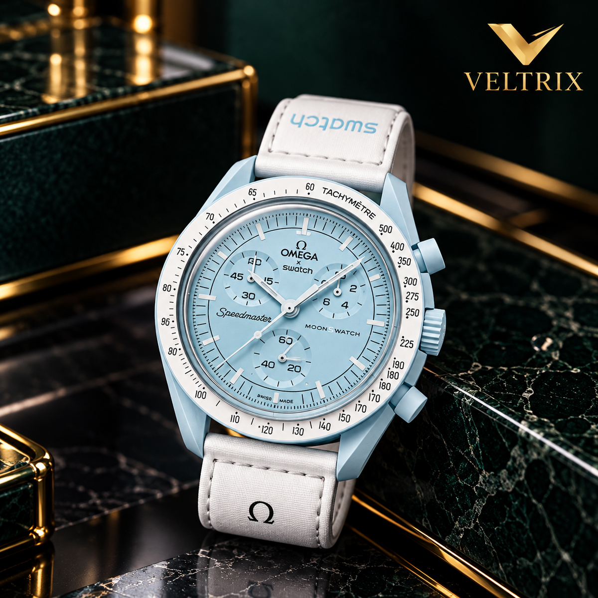 OMEGA X SWATCH SKY BLUE