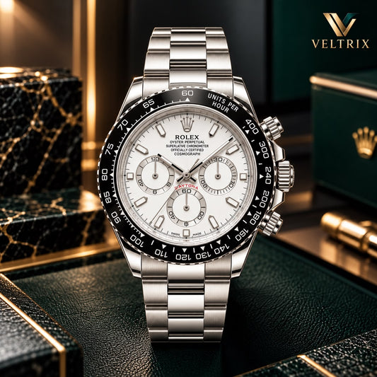 ROLEX WHITE&SILVER